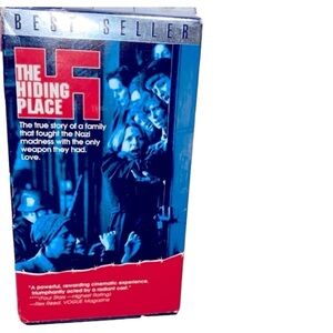 The Hiding Place Best Seller Movie on VHS tape